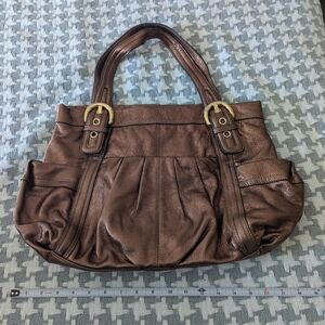 Brown Leather Tote Bag